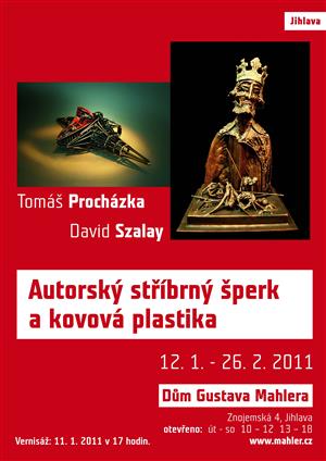 Tomáš Procházka, David Szalay – autorský stříbrný šperk a kovová plastika