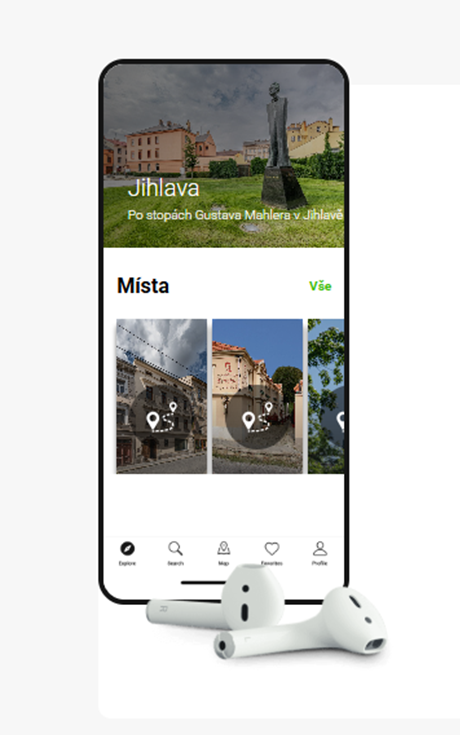 Digitální průvodce Po stopách Gustava Mahlera v Jihlavě