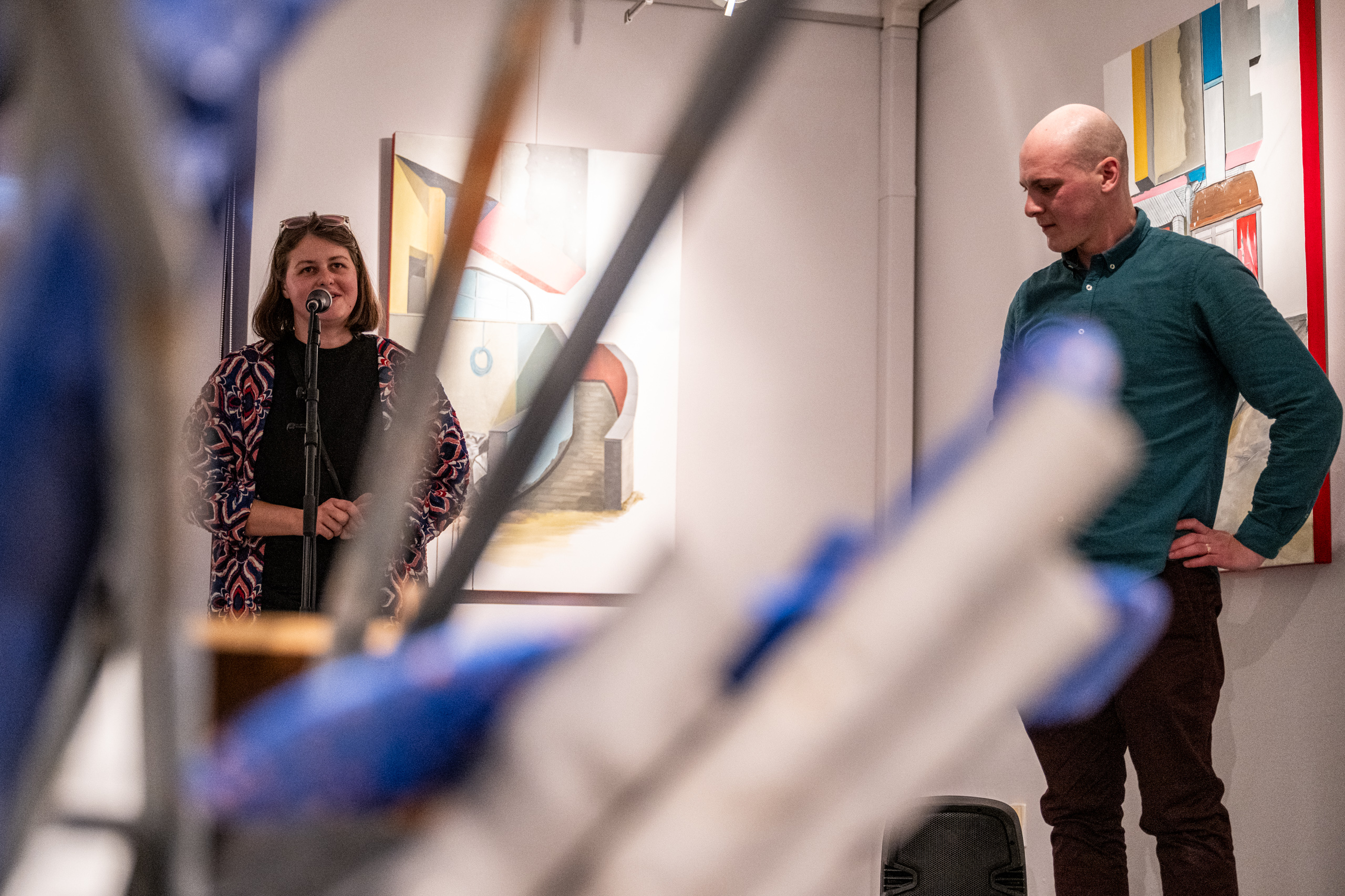 Komentovaná prohlídka výstavy Kristíny Galvánkové – Architektura odpadu