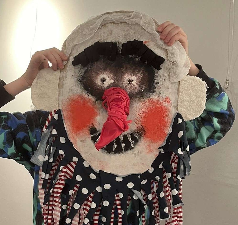 Otevřená velikonoční dílna – tvorba masky.